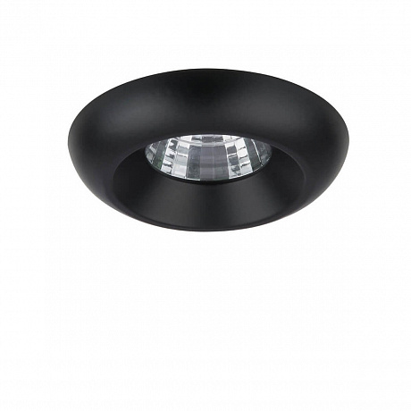 Встраиваемый светильник Lightstar Monde 071157 LED 5W 400LM 50G 4000K черный