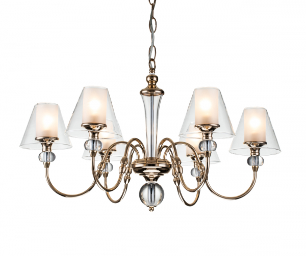 Подвесная люстра Escada Lyra 1131/6S 6*E14 Gold
