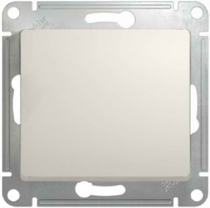 Механизм переключателя перекрестного 1-кл. СП Glossa 10А IP20 (сх. 7) 10AX молочн. SchE