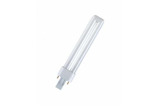 Лампа люминесцентная компакт. DULUX S 9W/827 G23 OSRAM