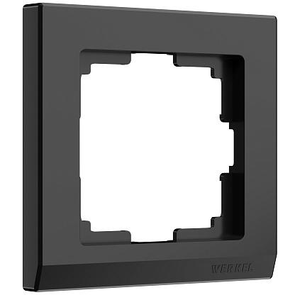 Рамка на 1 пост черный Werkel Stark W0011808
