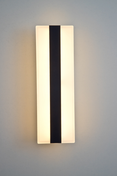 Настенный светильник LED4U 7268 BK черный, 3000-6000К, без пульта 280*90*40мм