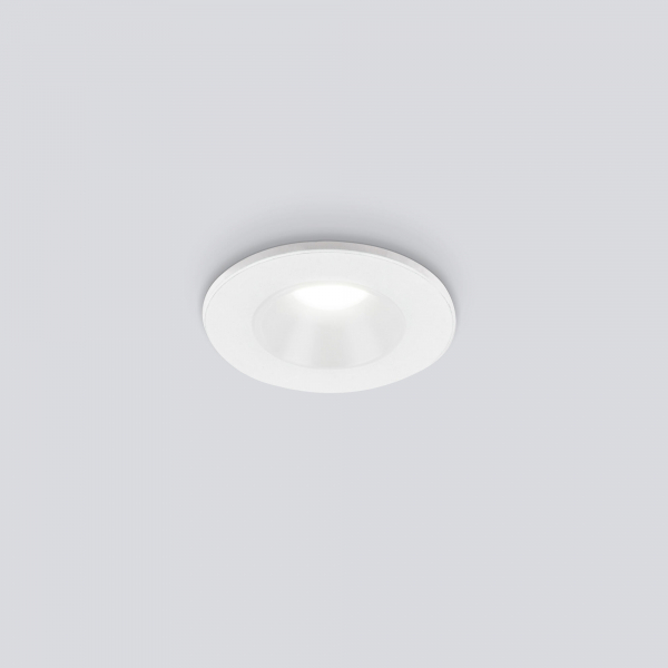Встраиваемый точечный светодиодный светильник Elektrostandard 25025/LED 3W 4200K WH белый