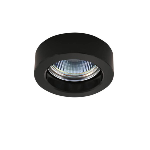 Встраиваемый светильник Lightstar Lei Mini BL MR16/HP16 GU5.3 (в комплекте) 80*60*25мм черный