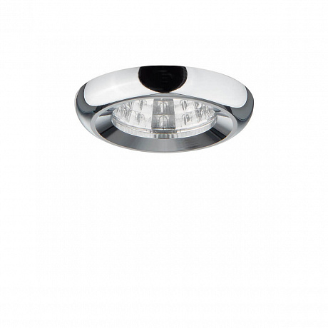 Встраиваемый светильник Lightstar Monde 071114 LED 1W 80LM 18G 4000K хром