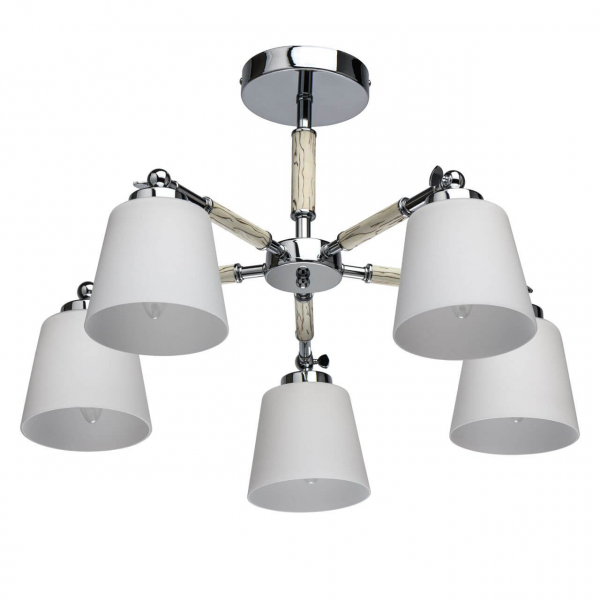 Потолочная люстра De Markt Форест 5*Е27 D620 H380мм