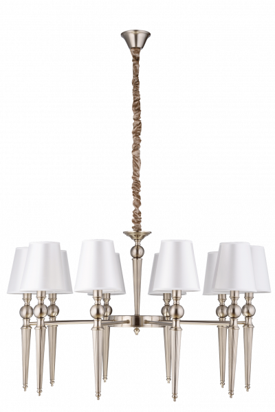 Люстра Veneto Luce_SS 8661/10NK NIKEL(1) 10*E14