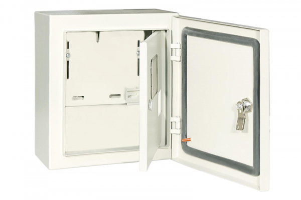 Корпус металлический ЩУ-1ф/1-1-6 IP66 (2двери) (310х300х150) TDM