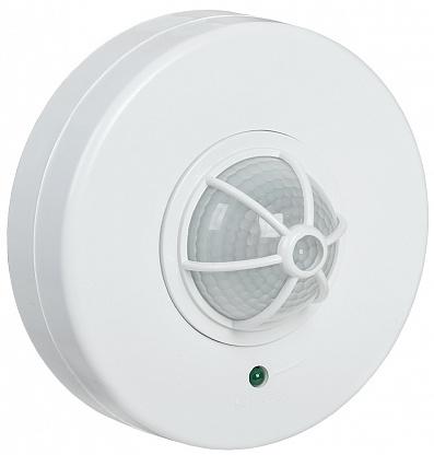 Детектор движения ДД 024 1100Вт угол. обз. 120-360град. 6м IP33 бел. IEK