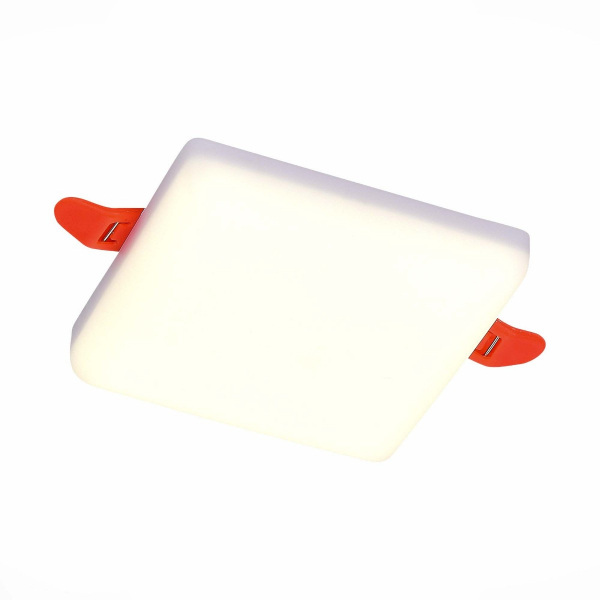 Светильник встроенный Белый LED 1х8W 4000К 690Lm Ra80 120o IP20 L90хW90хH20 85-265V