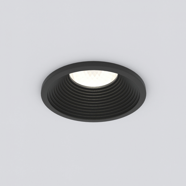 Встраиваемый светодиодный светильник Elektrostandard 25028/LED 7W 4200K BK черный