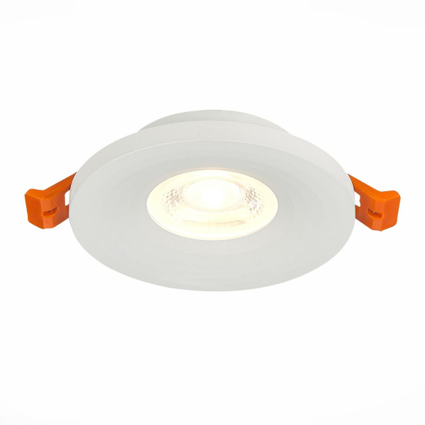 Встраиваемый светильник белый GU10 1*50W D95хH27 220V без ламп ST Luce ST205.508.01