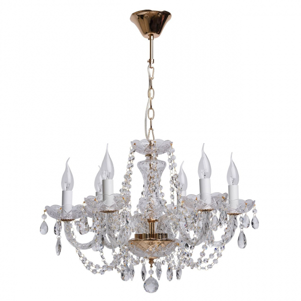 Подвесная люстра MW-Light Каролина 6, 6*E14 D600 H800/1000мм