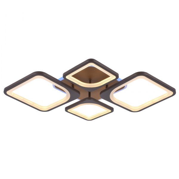 Люстра светодиодная Profit Light 8057/2+2 COF 112W+8W RGB 3000-6000K пульт