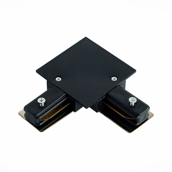 Коннектор L-образный ST Luce черный ST013.429.00