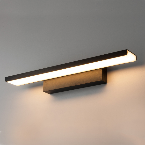 Настенный светодиодный светильник Sankara LED MRL LED 1009 16W IP20 черный 410*85*50мм