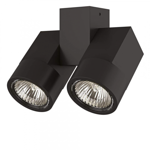 Потолочный светильник Lightstar Illumo HP16Х2 черный (в комплекте)