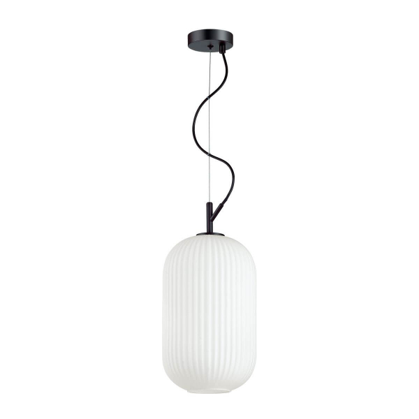 Подвесной светильник Odeon Light Roofi 4751/1 E27 D200 H405/1200мм белый
