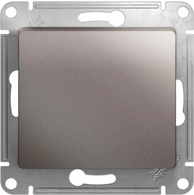 Механизм выключателя 1-кл. СП Glossa 10А IP20 (сх. 1) 10AX платина SchE