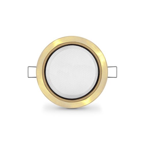 *Светильник потолочный алюминиевое литье золото CAST GX53 GOLD