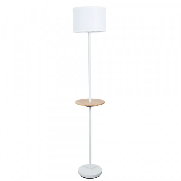 Торшер Arte Lamp Combo A4056PN-1WH E27 D320 H1690