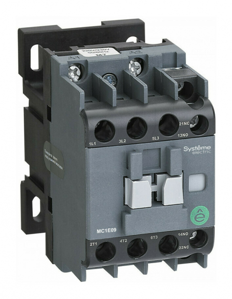 Контактор MC1E 3P 18A НО+НЗ 220V/230V 50/60ГЦ SE