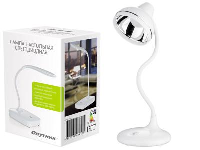 Светильник настольный DL310LED белый Спутник