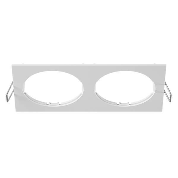 Рамка Lightstar Intero 16 Double QUADRO белый