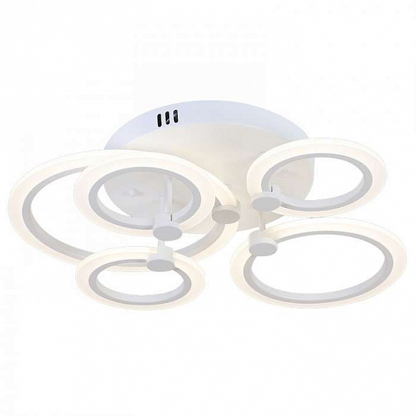 Люстра светодиодная Profit Light 1376/5 WHT 106W 2700-6500K пульт