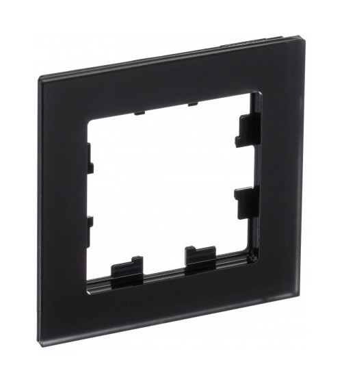Рамка 1-постовая Schneider Electric AtlasDesign Nature черная ATN331001