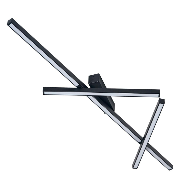 Потолочный светильник чёрн/мет/акрил Odeon Light Tao LED 70W 3500Лм 3000К 4367/50CL HIGHTECH ODL23