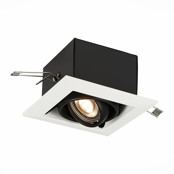 Светильник потолочный Черный GU10 1*50W L26хW126xH70 220V Без ламп