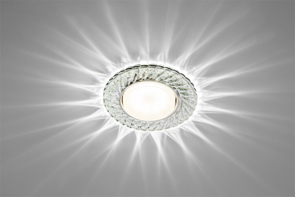 Светильник диодный декоративный, прозрачный Max Light CRYSTAL LED 22 GX53