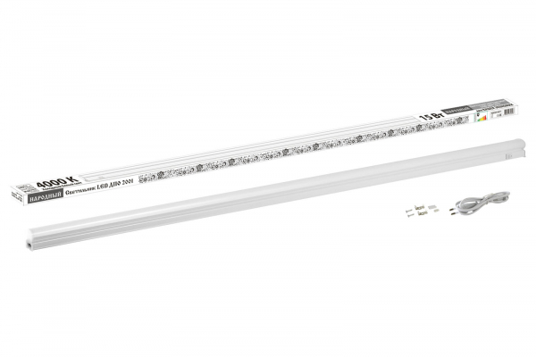 *Светильник LED ДПО 2001 15Вт 4000К IP40 Народный