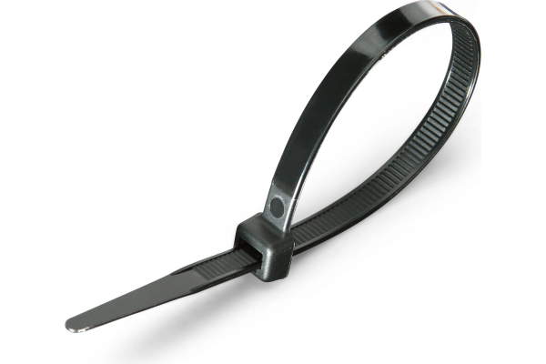 Стяжки нейлоновые КСС 8*250 (ч) (100шт.) (Fortisflex)