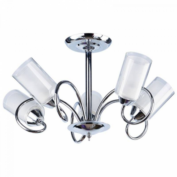 Светильник потолочный Luminarte Spiri-CL60E14*5CH 5*E14 D580 H270мм