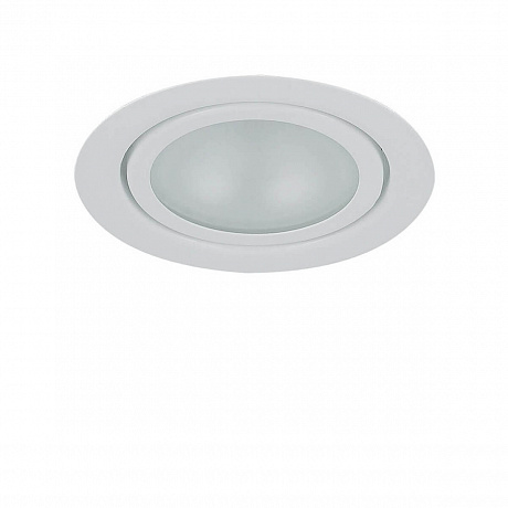 Встраиваемый светильник Lightstar Mobi Inc G4 белый/матовый