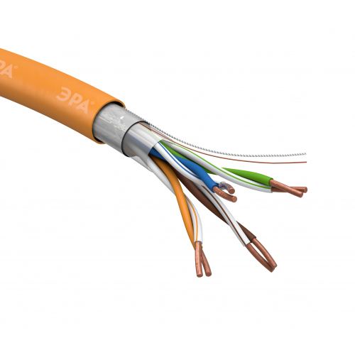 Кабель витая пара F/UTP 4x2x24 AWG Cat5e CU нг(А) HF 305м ЭРА