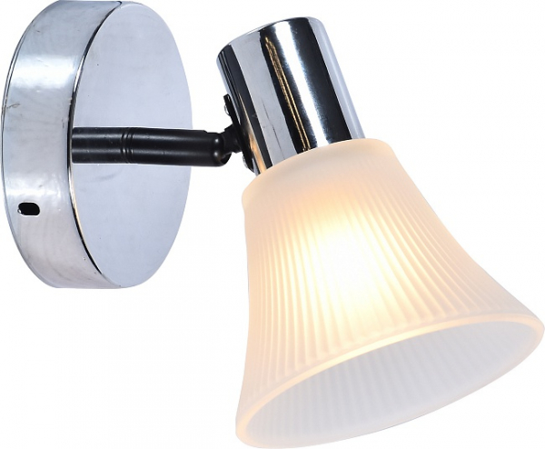 Настенный светильник  Escada 661/1A E14*60W Chrome/Black