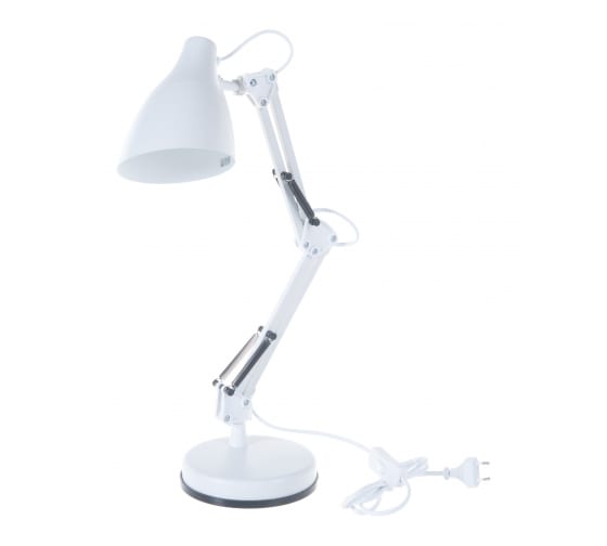 Настольный светильник Camelion KD-331 C01 белый 40W, E27 12790