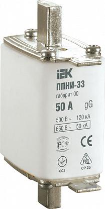Вставка плавкая ППНИ-33 32А габарит 00 IEK
