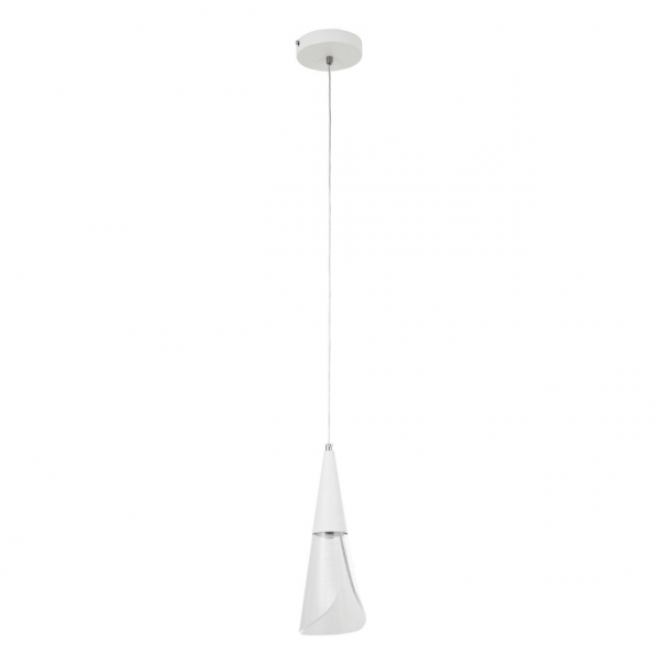 Подвесной светильник LED4U L7106-1 WТ 7Вт 350-1050*120мм