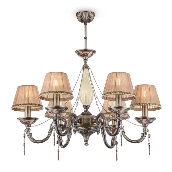 Подвесная люстра Maytoni Demitas RC024-PL-06-R 6*E14 220V