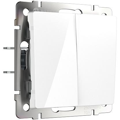 Выключатель 2-кл белый Werkel WL01-SW-2G W1120001