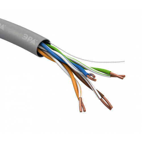 Кабель витая пара U/UTP 4x2x24AWG Cat5e CU PVC 305м SIMPLE