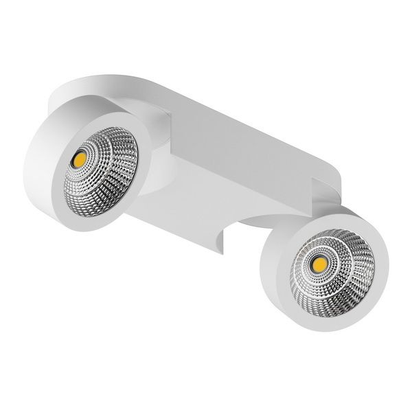 Светильник SNODO LED 2*10W 1960LM 23G БЕЛЫЙ 4000K IP20 (в комплекте)