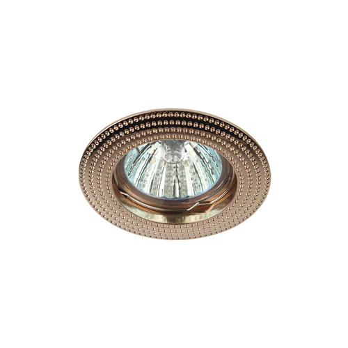 Светильник KL55 GD ЭРА литой MR16,12V/220V, 50W золото