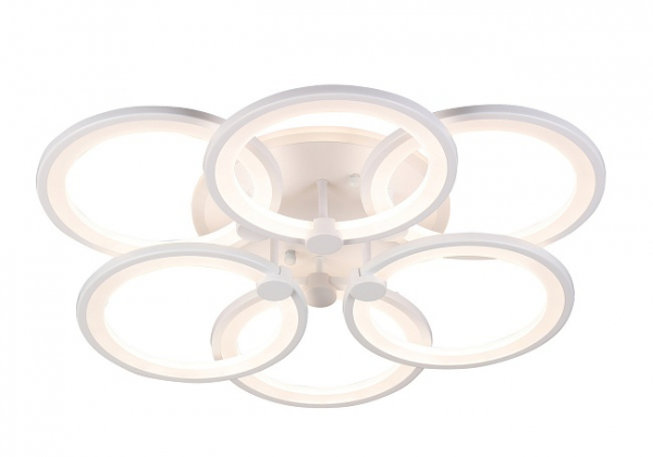 Светильник светод. Geometria ЭРА Quadro SPO-163-W-40K-050 50Вт 4000К 3700Лм IP40 600*600*80 белый