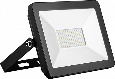 Прожектор светодиодный SAFFIT 2835 SMD 50W 6400K  AC220V/50Hz IP65 черный SFL90-50