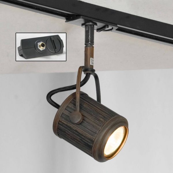 Трековый светильник однофазный Lussole LOFT Track Lights LSP-9131-TAB GU10